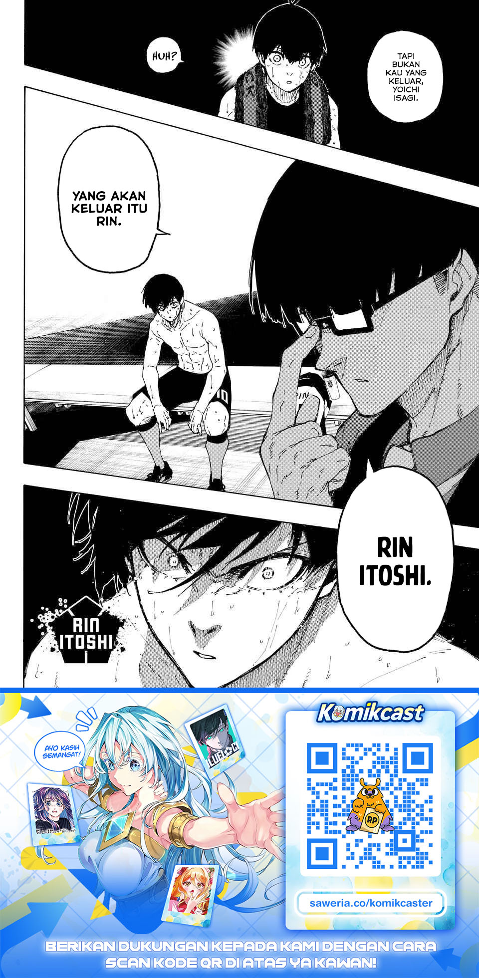 Blue Lock Chapter 350 - halaman 21
