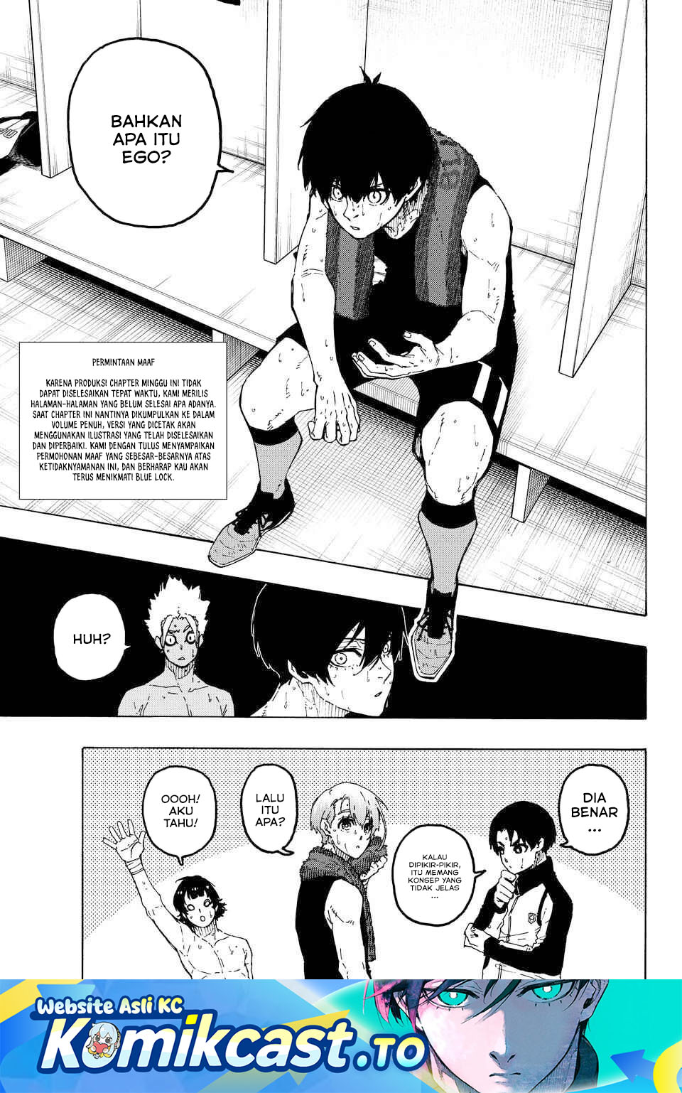 Blue Lock Chapter 350 - halaman 3