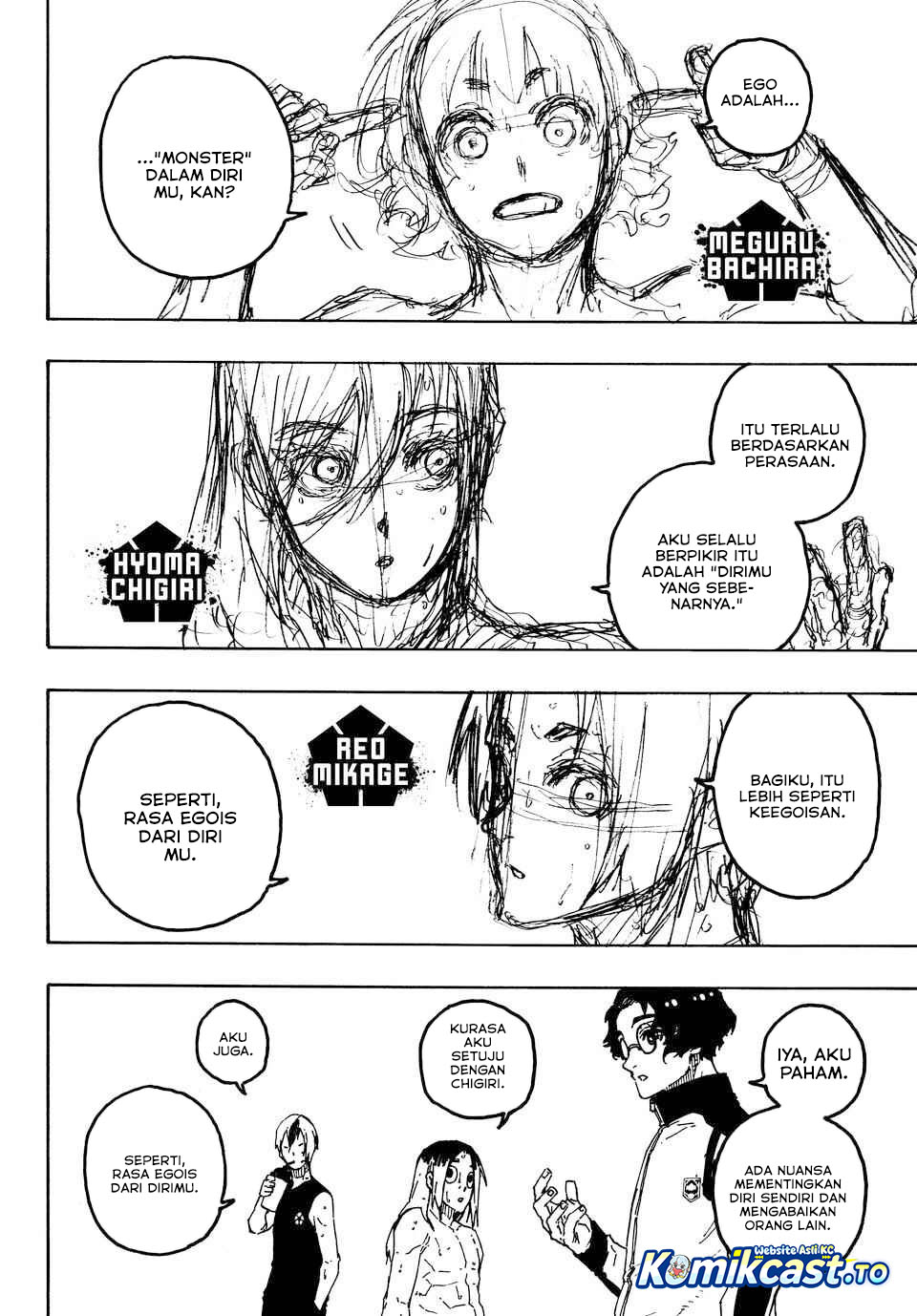 Blue Lock Chapter 350 - halaman 4