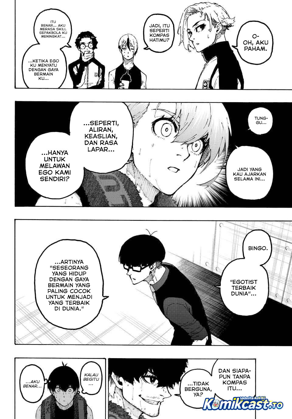 Blue Lock Chapter 350 - halaman 9