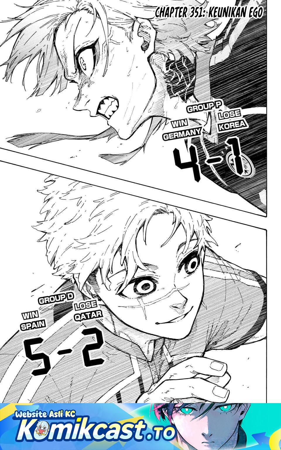 Blue Lock Chapter 351 - halaman 2