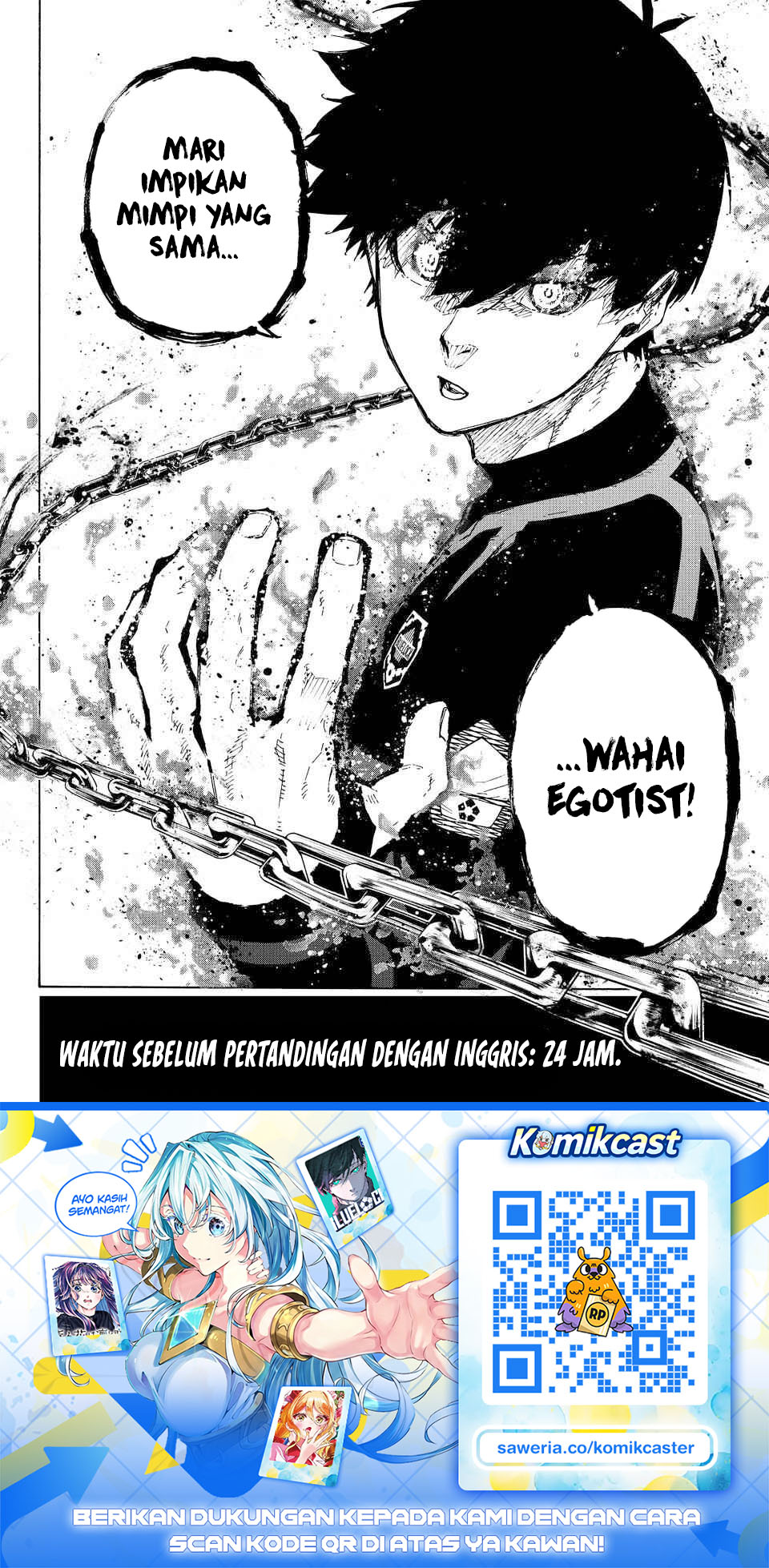 Blue Lock Chapter 353 - halaman 20