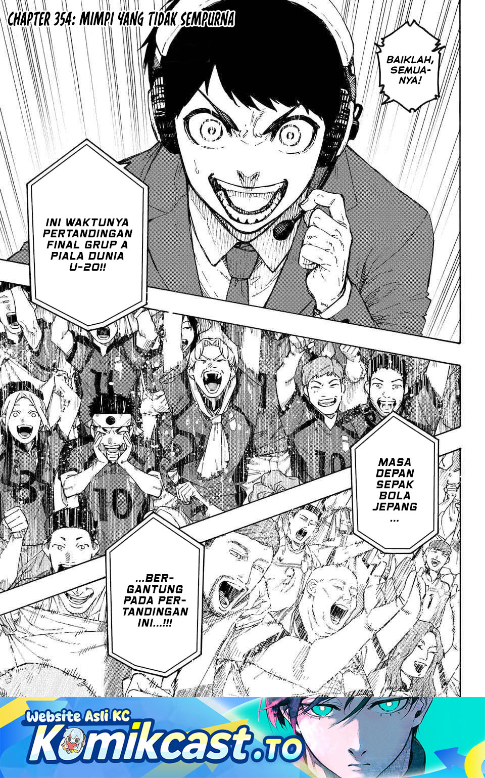 Blue Lock Chapter 354 - halaman 2
