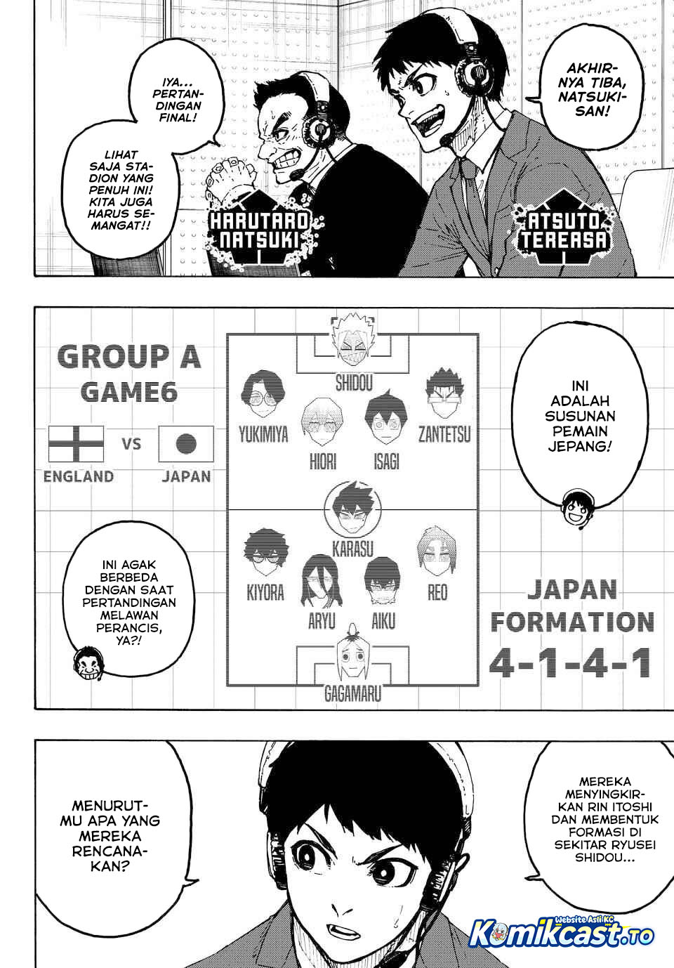Blue Lock Chapter 354 - halaman 4