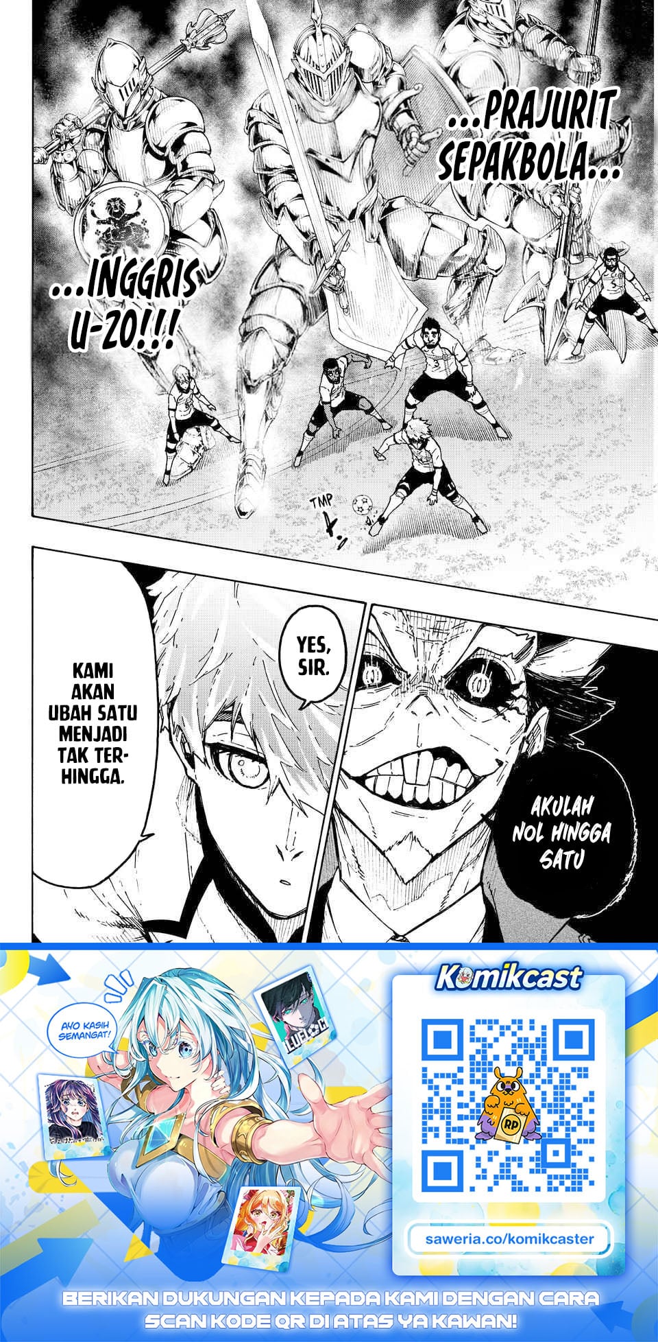Blue Lock Chapter 355 - halaman 18
