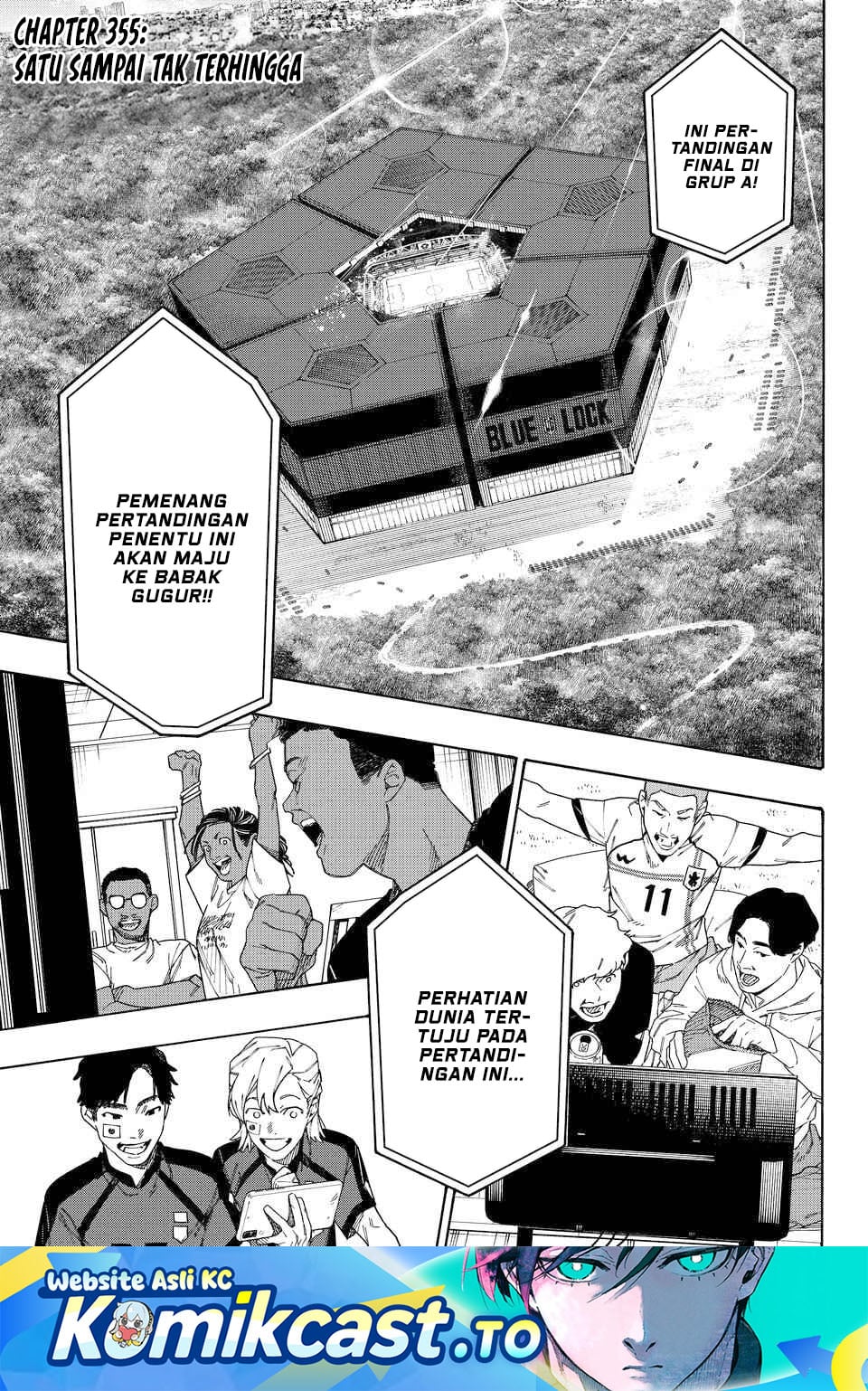 Blue Lock Chapter 355 - halaman 2