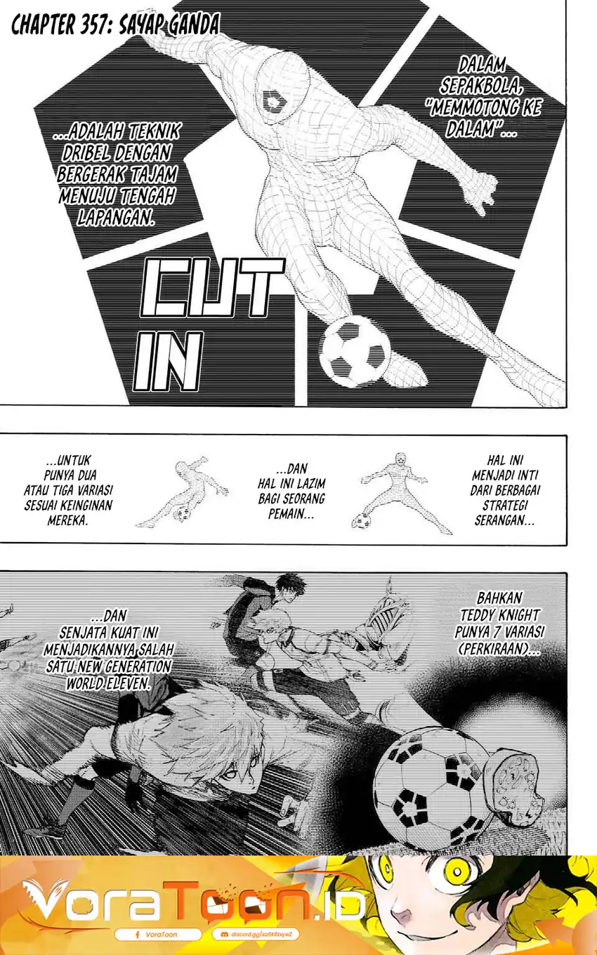 Blue Lock Chapter 357 - halaman 1