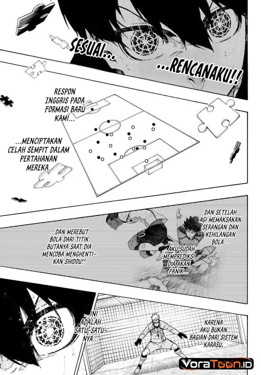 Blue Lock Chapter 358 - halaman 9