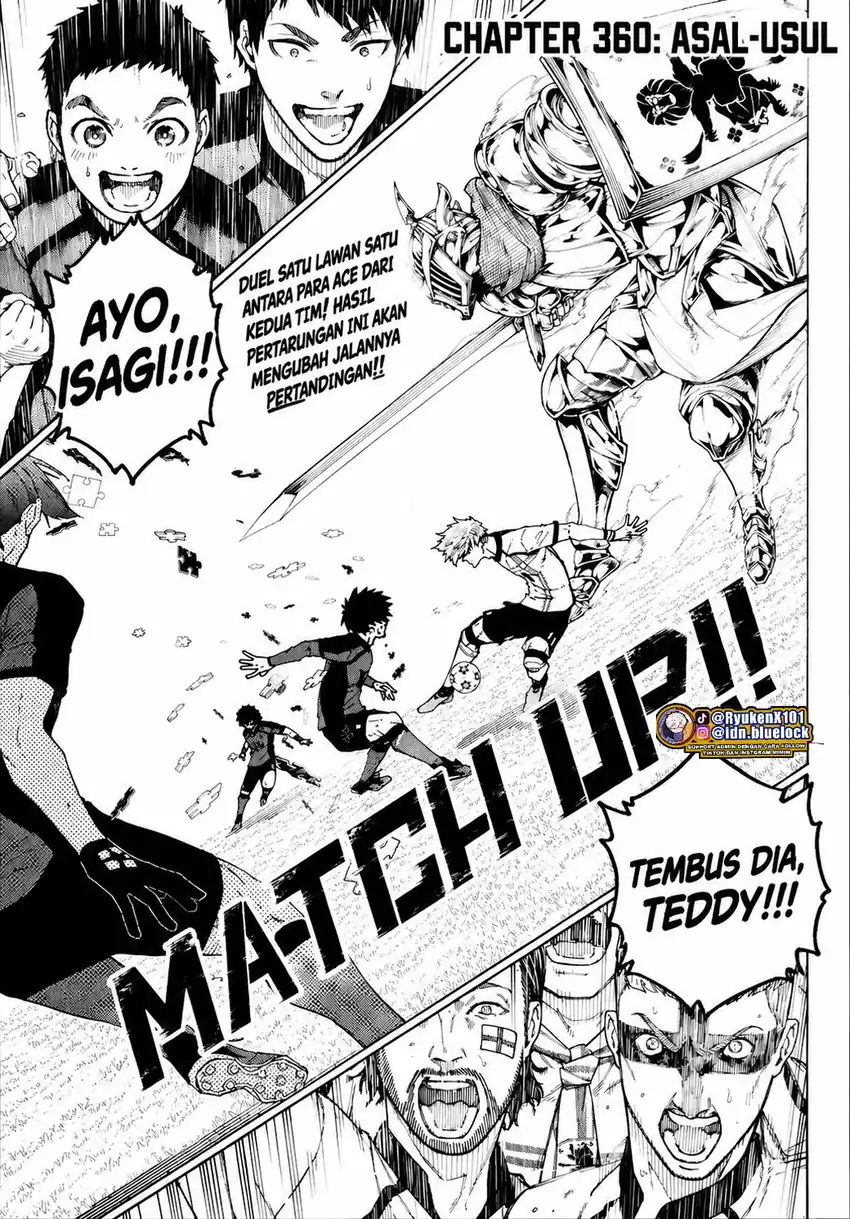 Blue Lock Chapter 360 - halaman 1