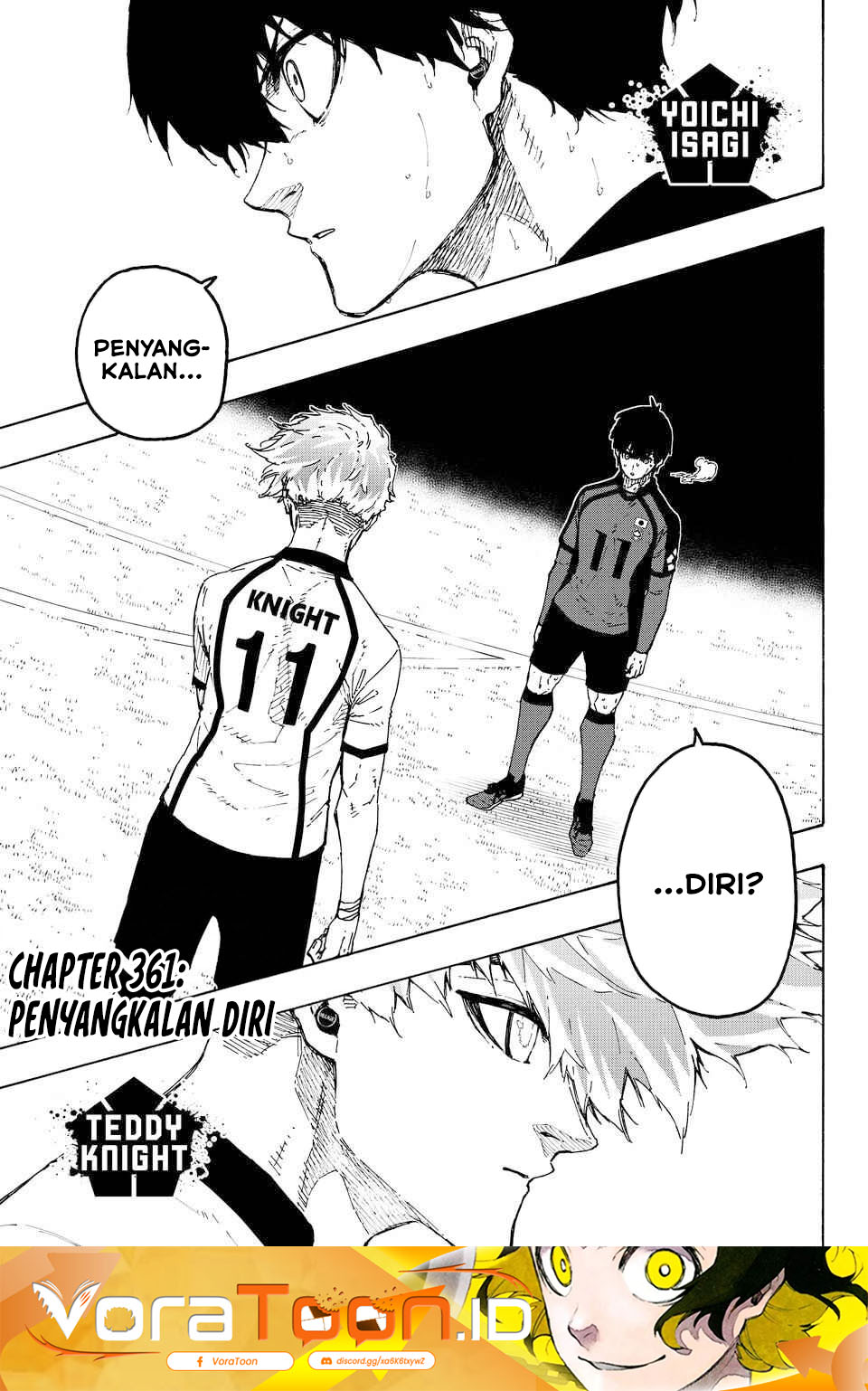 Blue Lock Chapter 361 - halaman 2