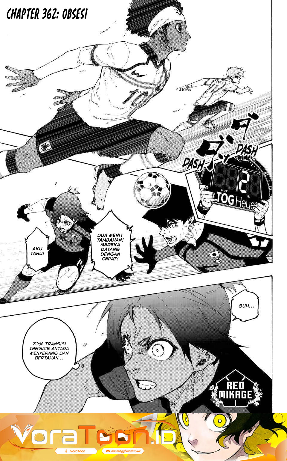 Blue Lock Chapter 362 - halaman 2