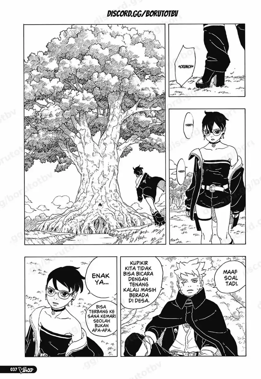 Boruto: Two Blue Vortex Chapter 35 - halaman 22