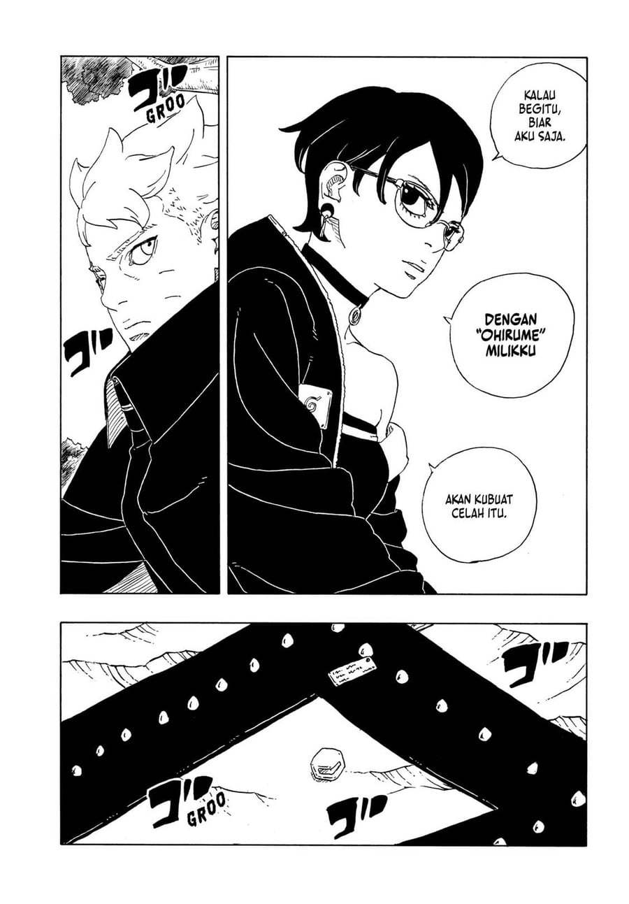 Boruto: Two Blue Vortex Chapter 37 - halaman 3