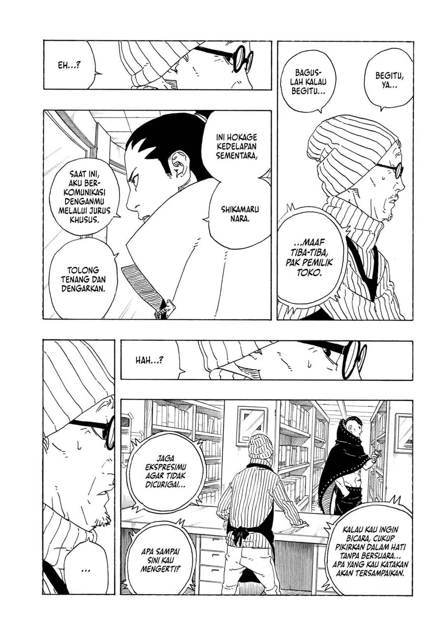 Boruto: Two Blue Vortex Chapter 37 - halaman 35