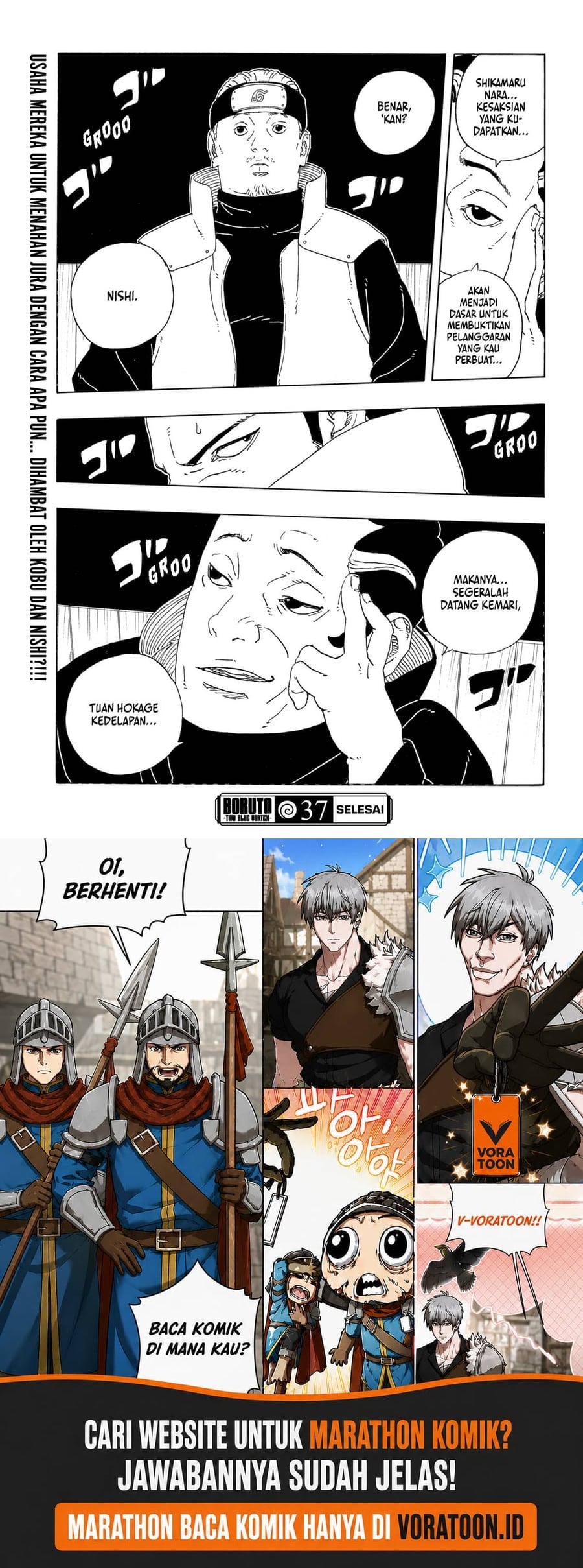 Boruto: Two Blue Vortex Chapter 37 - halaman 39