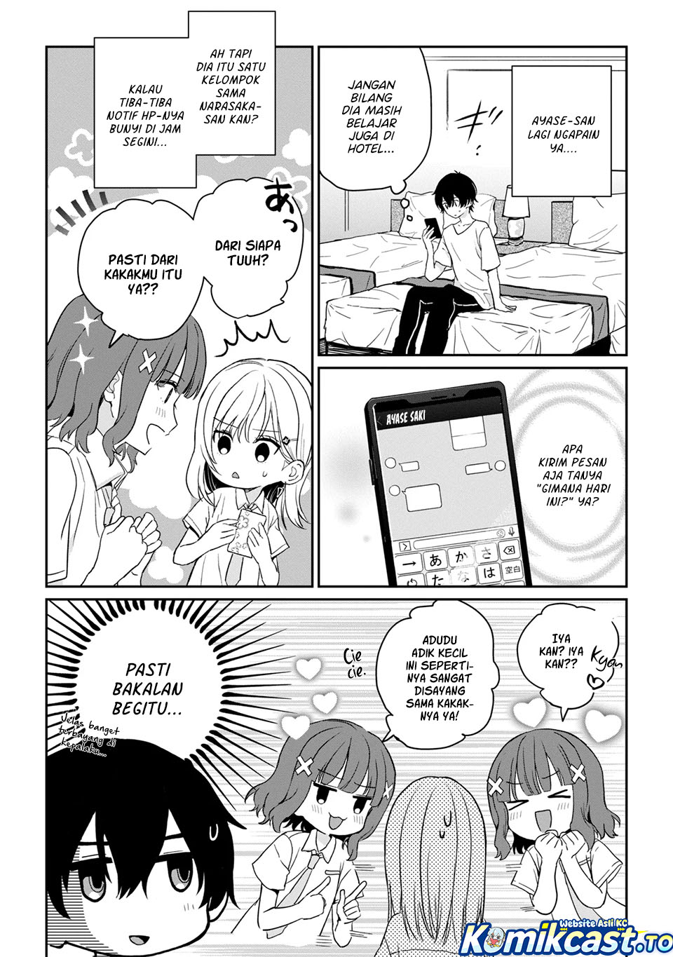 Gimai Seikatsu Chapter 38.2 - halaman 4