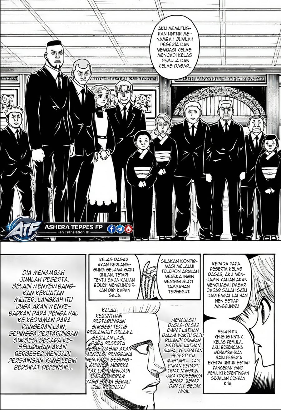 Hunter x Hunter Chapter 411 - halaman 10