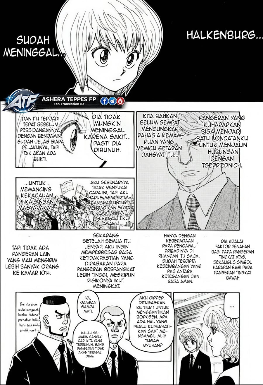 Hunter x Hunter Chapter 411 - halaman 13