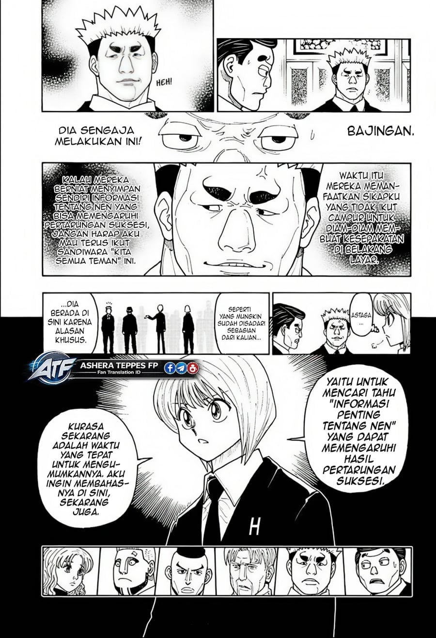 Hunter x Hunter Chapter 411 - halaman 16