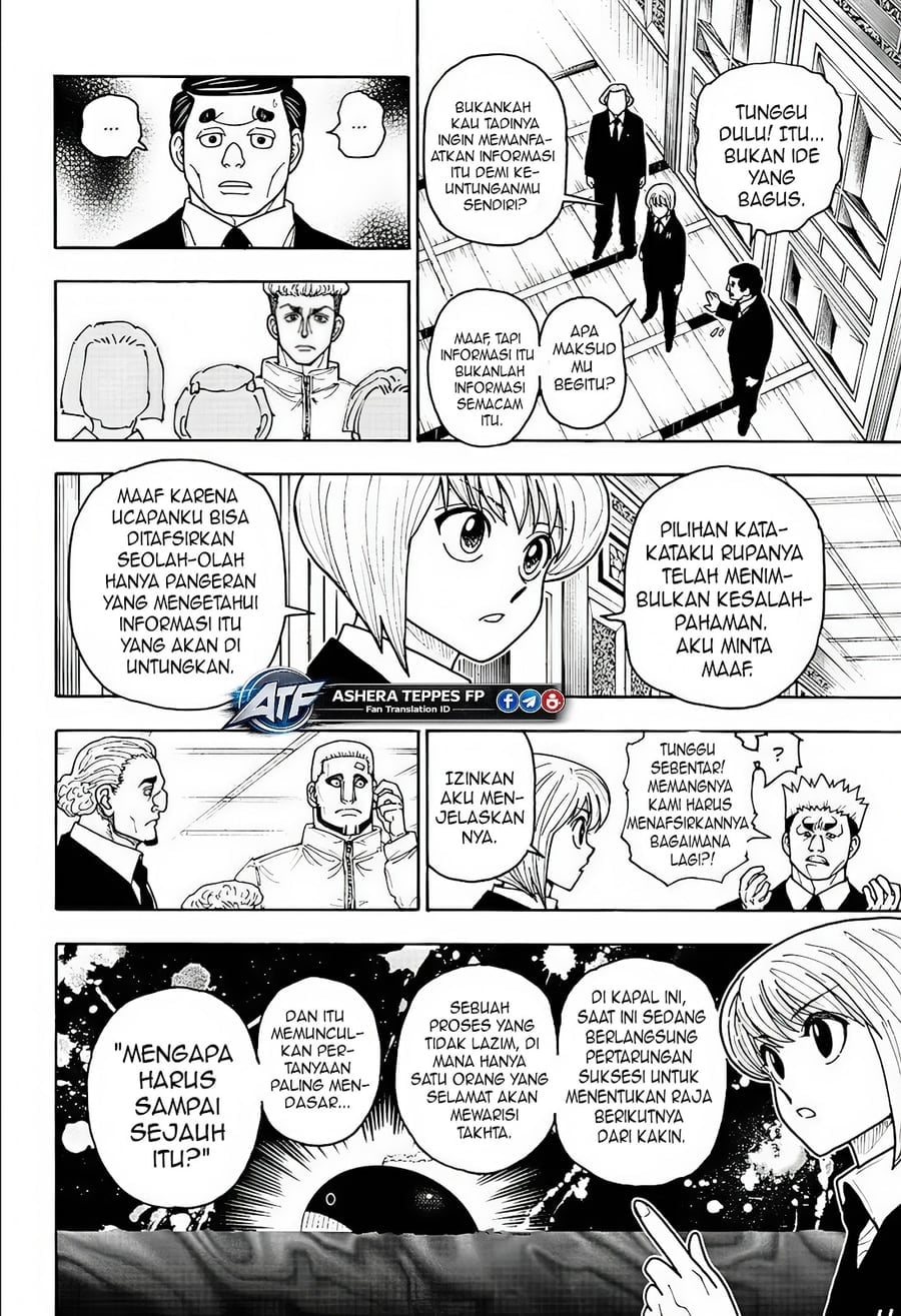 Hunter x Hunter Chapter 411 - halaman 17