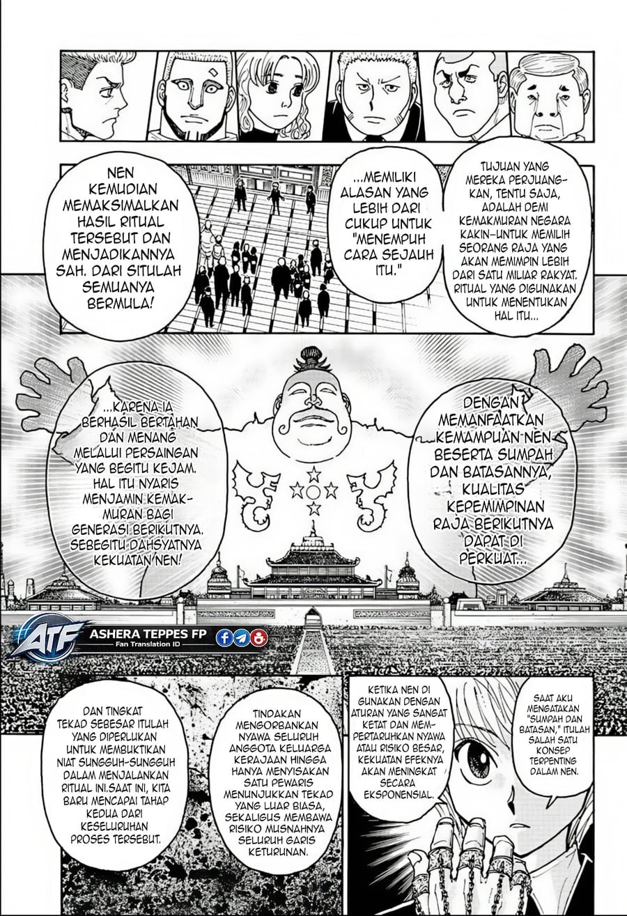 Hunter x Hunter Chapter 411 - halaman 18