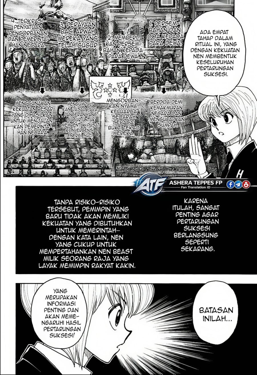 Hunter x Hunter Chapter 411 - halaman 19