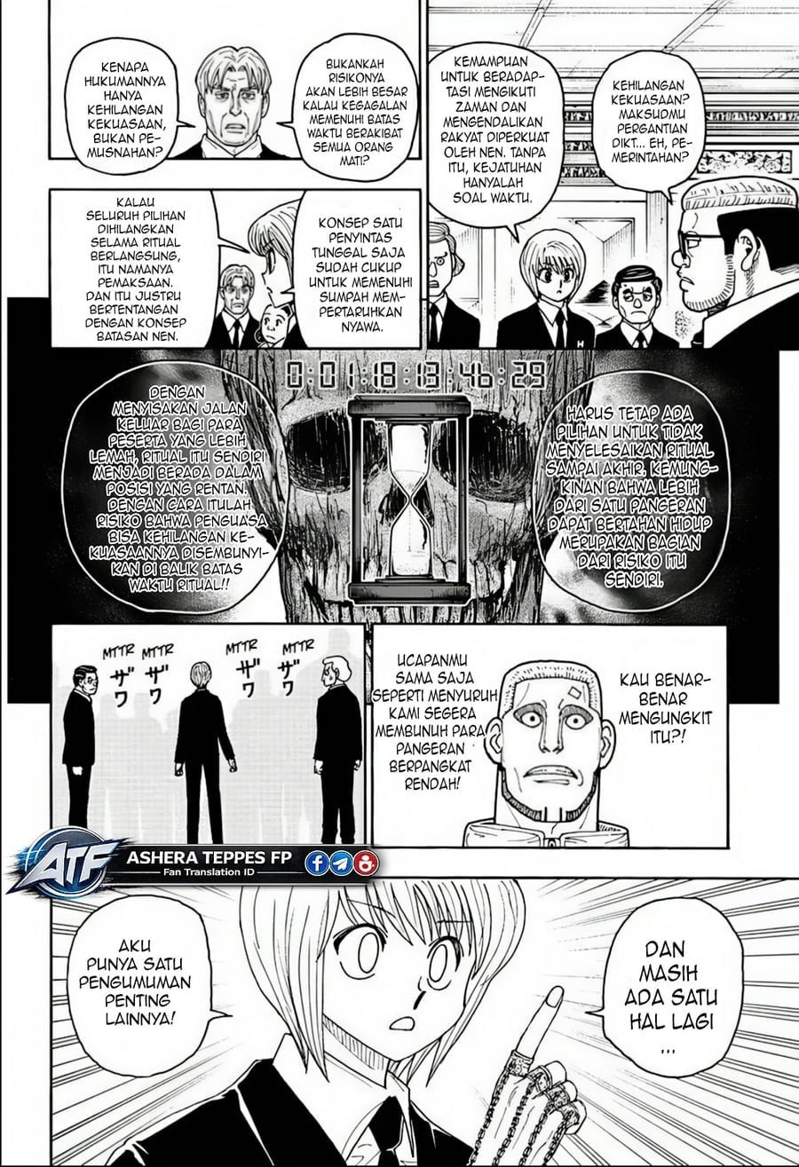 Hunter x Hunter Chapter 411 - halaman 21