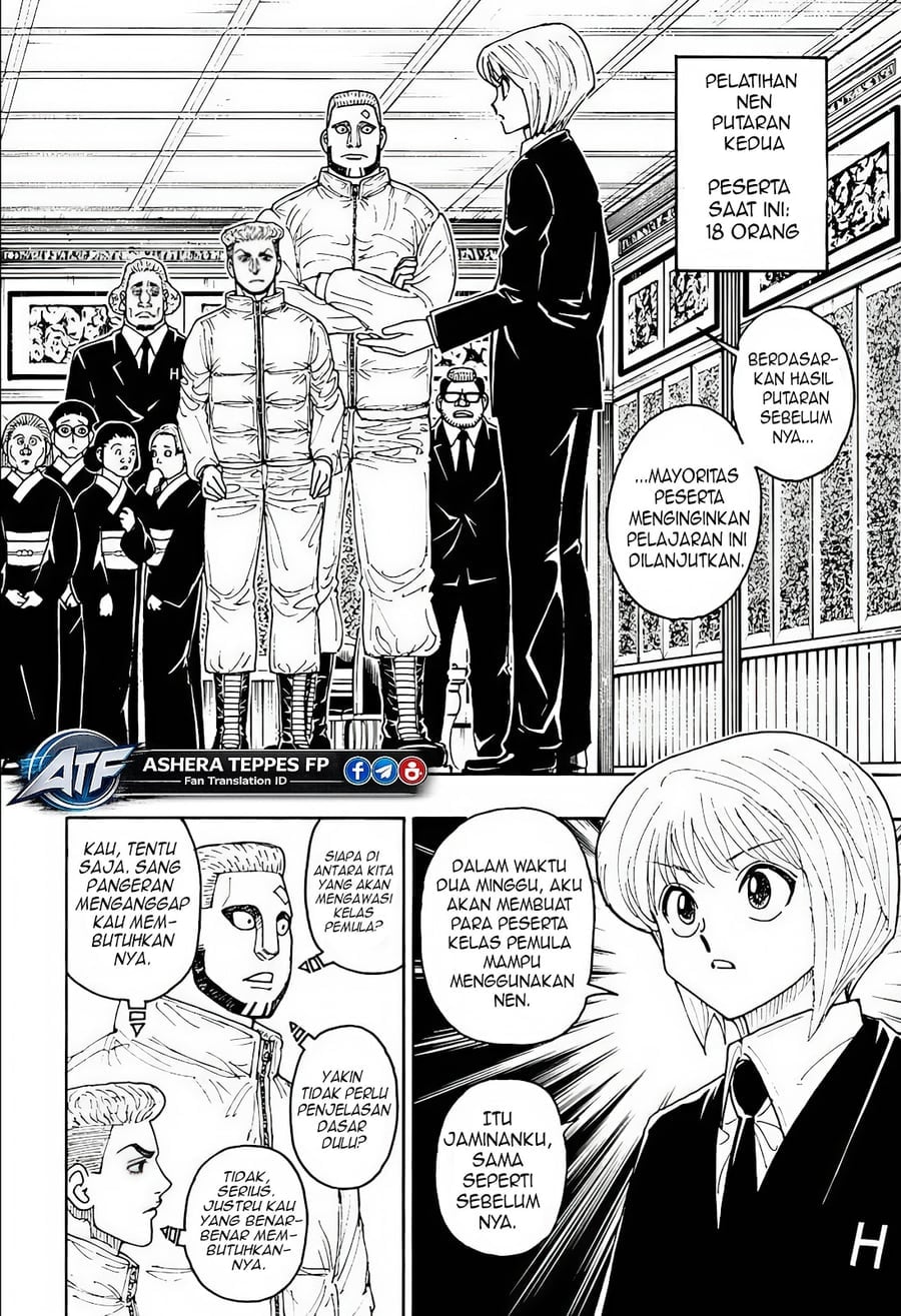 Hunter x Hunter Chapter 411 - halaman 9