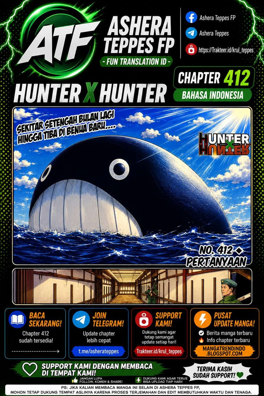 Hunter x Hunter Chapter 412 - halaman 1