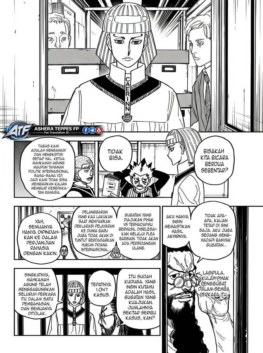 Hunter x Hunter Chapter 412 - halaman 18