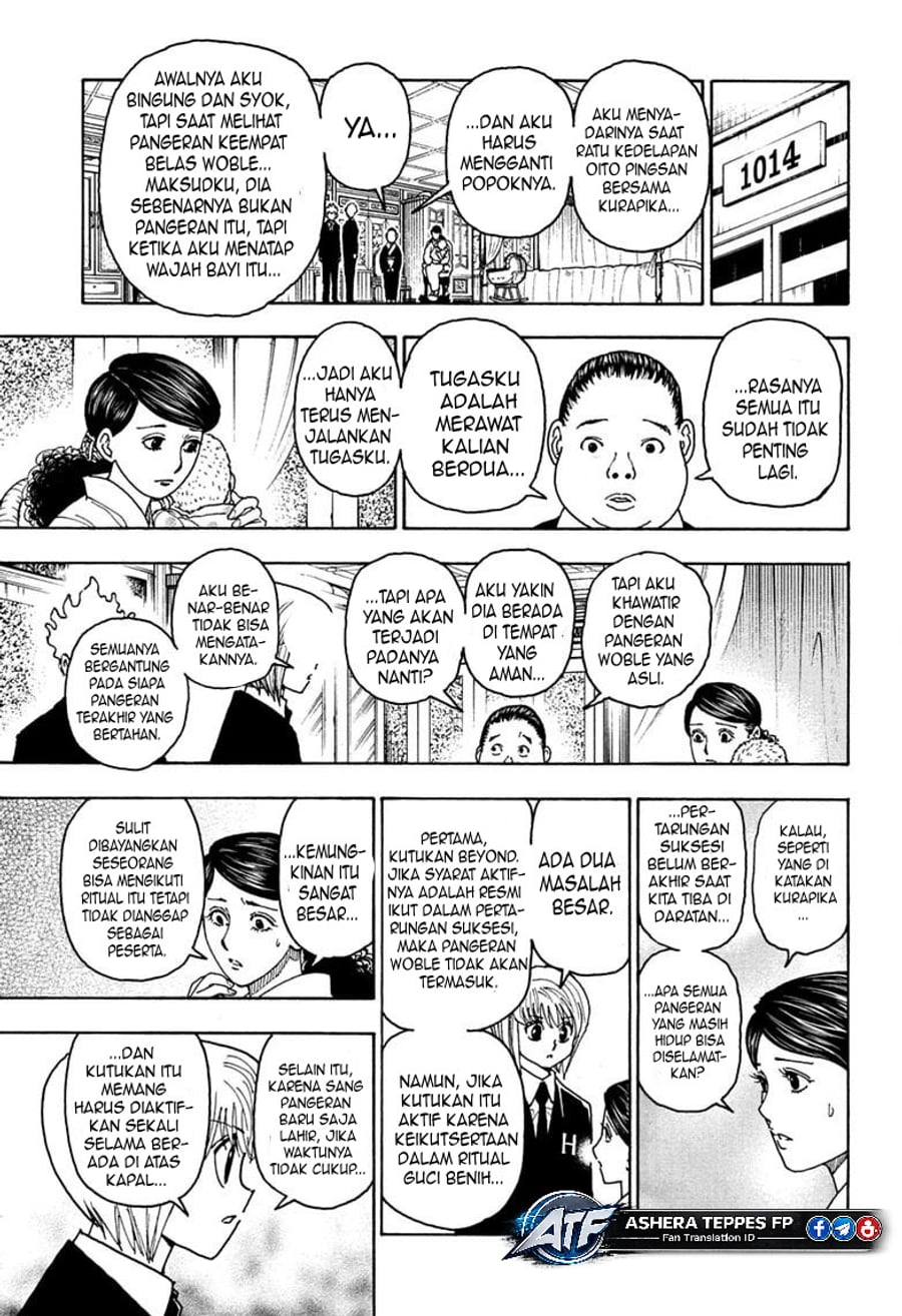 Hunter x Hunter Chapter 414 - halaman 10