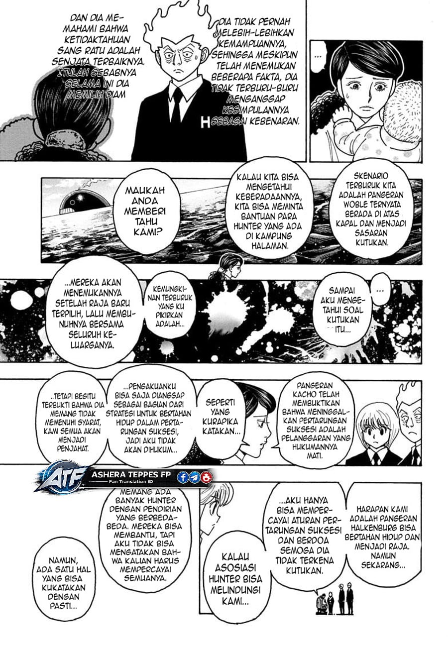 Hunter x Hunter Chapter 414 - halaman 18