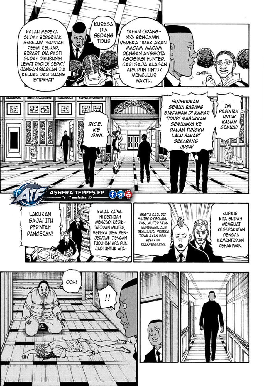 Hunter x Hunter Chapter 414 - halaman 6