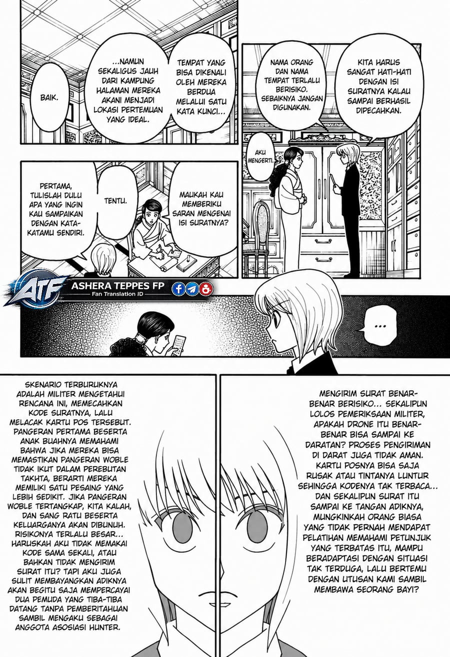 Hunter x Hunter Chapter 415 - halaman 11