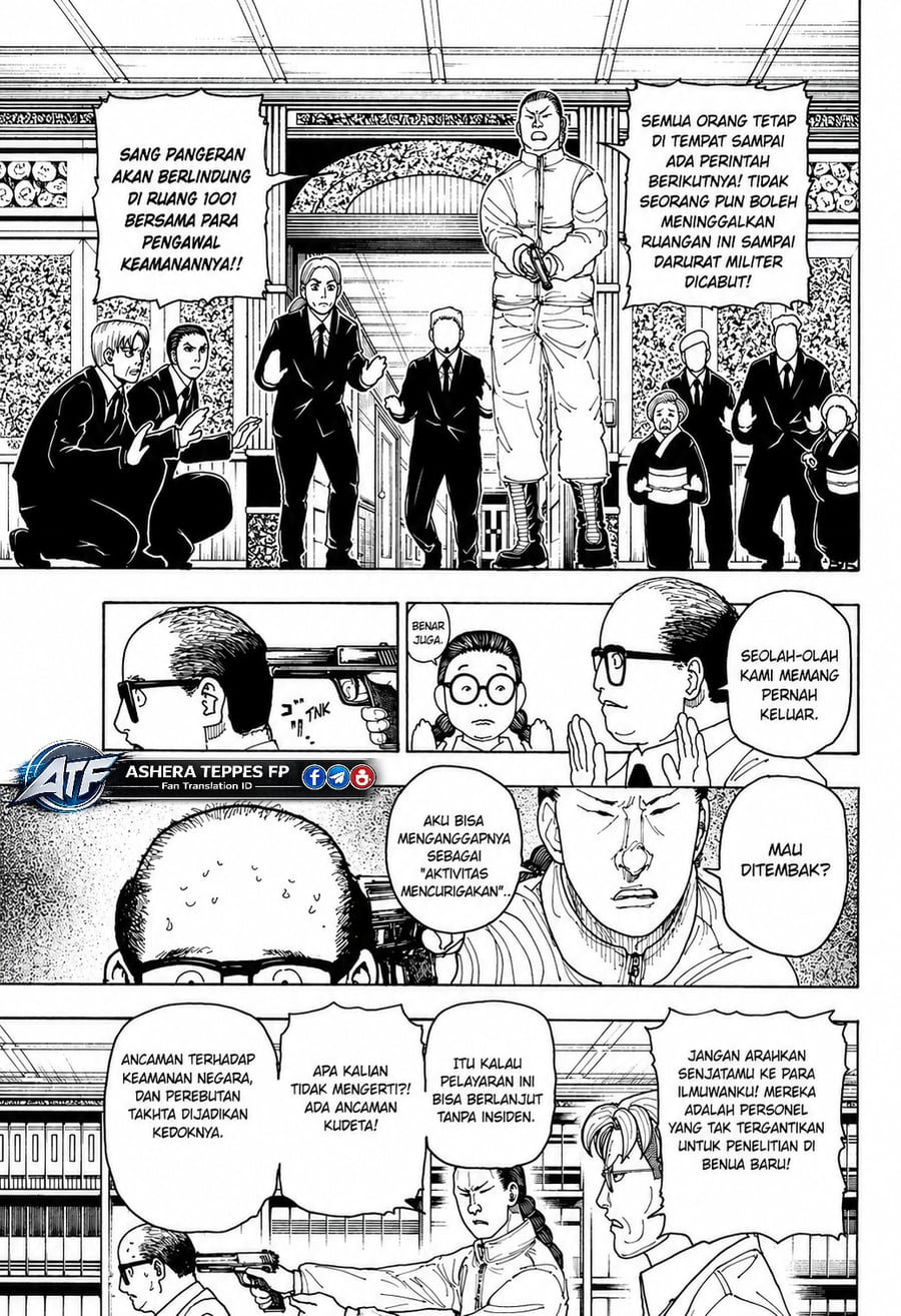 Hunter x Hunter Chapter 415 - halaman 15