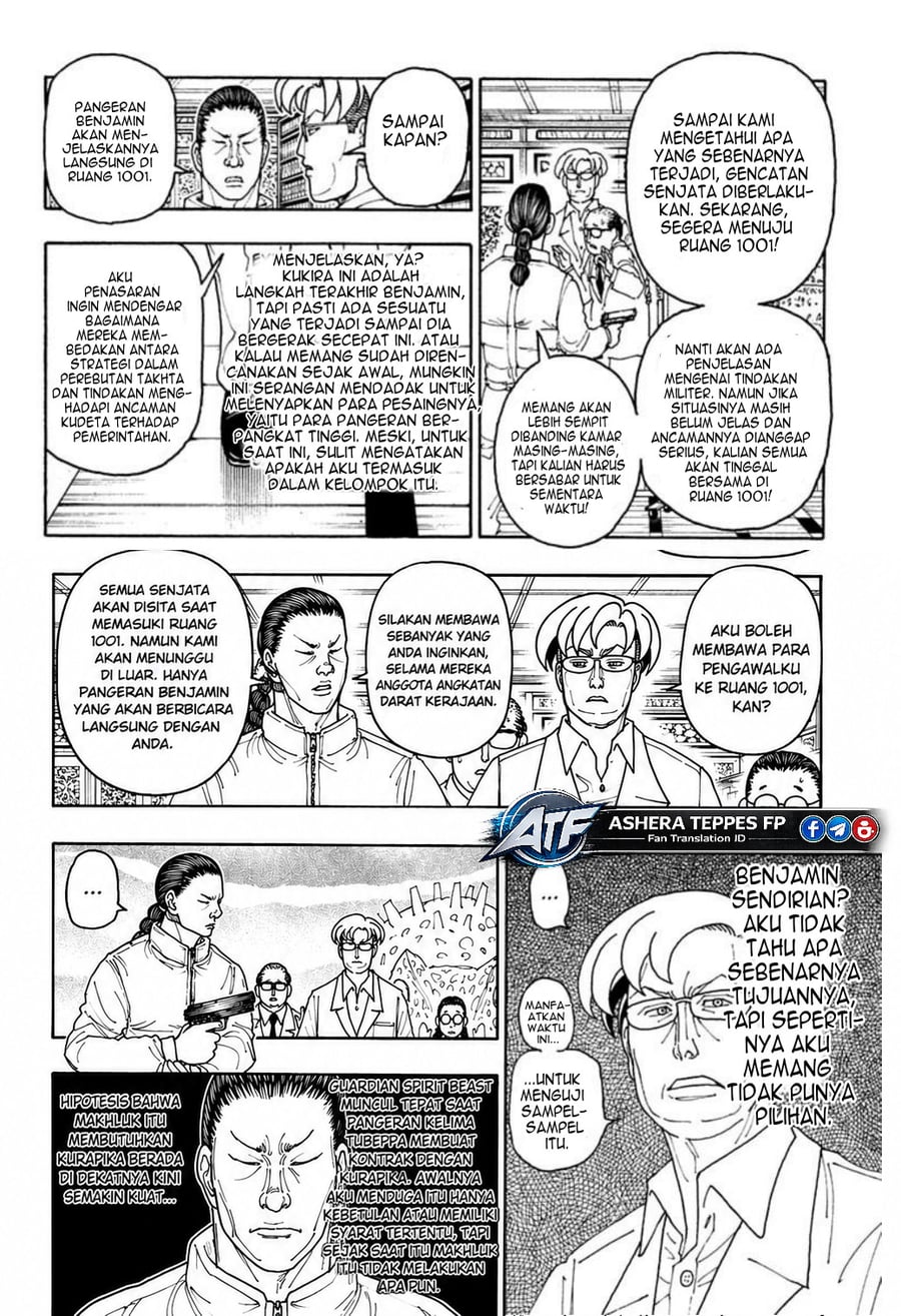 Hunter x Hunter Chapter 415 - halaman 16