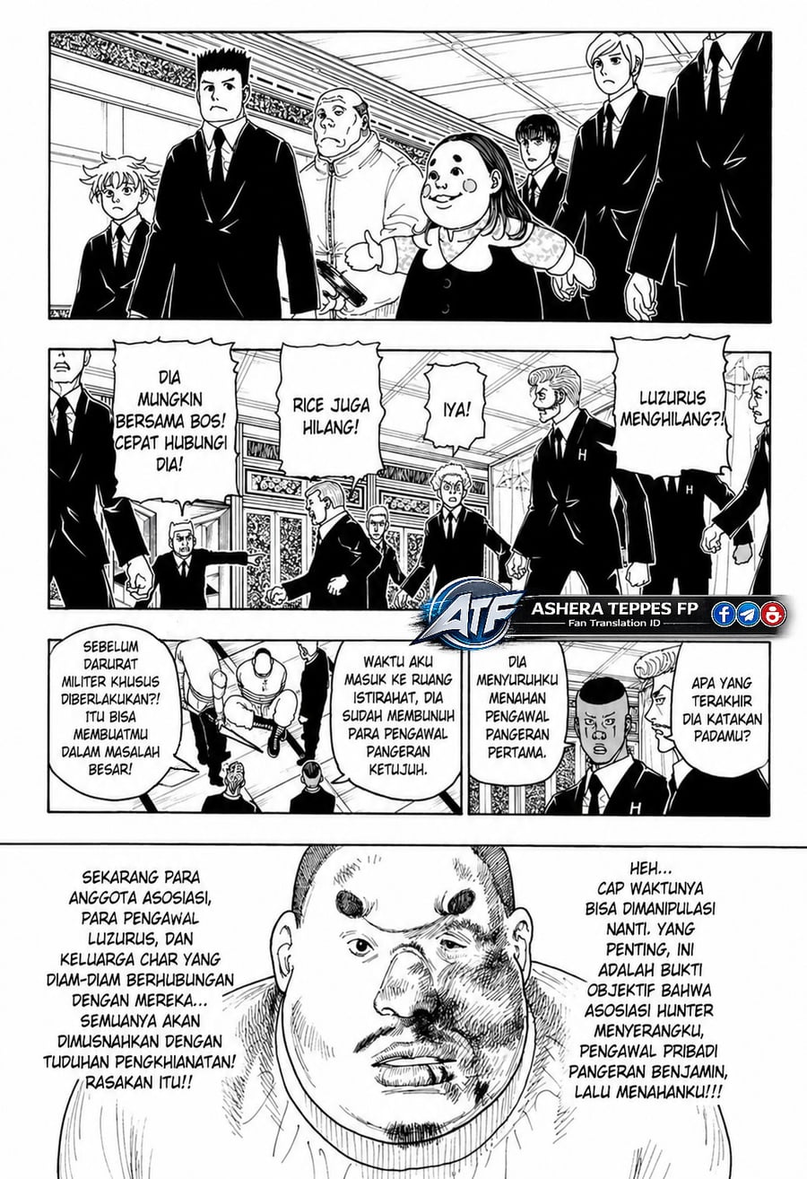 Hunter x Hunter Chapter 415 - halaman 17