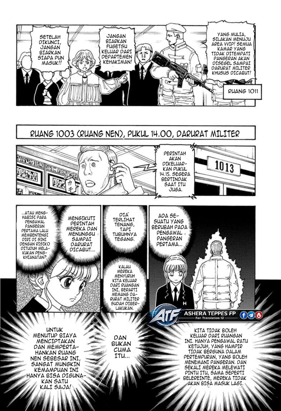 Hunter x Hunter Chapter 415 - halaman 18