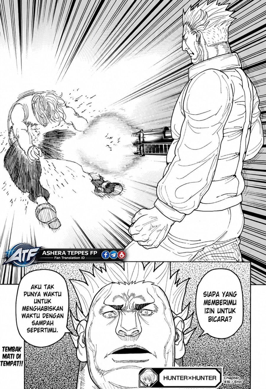 Hunter x Hunter Chapter 416 - halaman 20