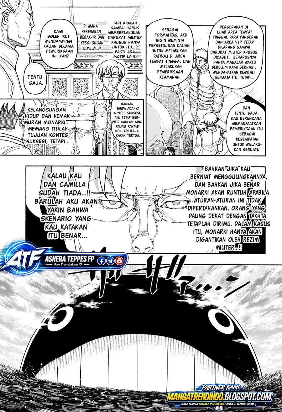 Hunter x Hunter Chapter 417 - halaman 12