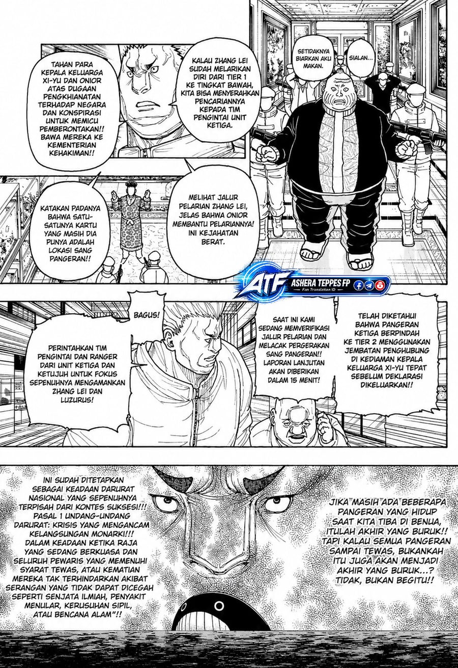 Hunter x Hunter Chapter 417 - halaman 16