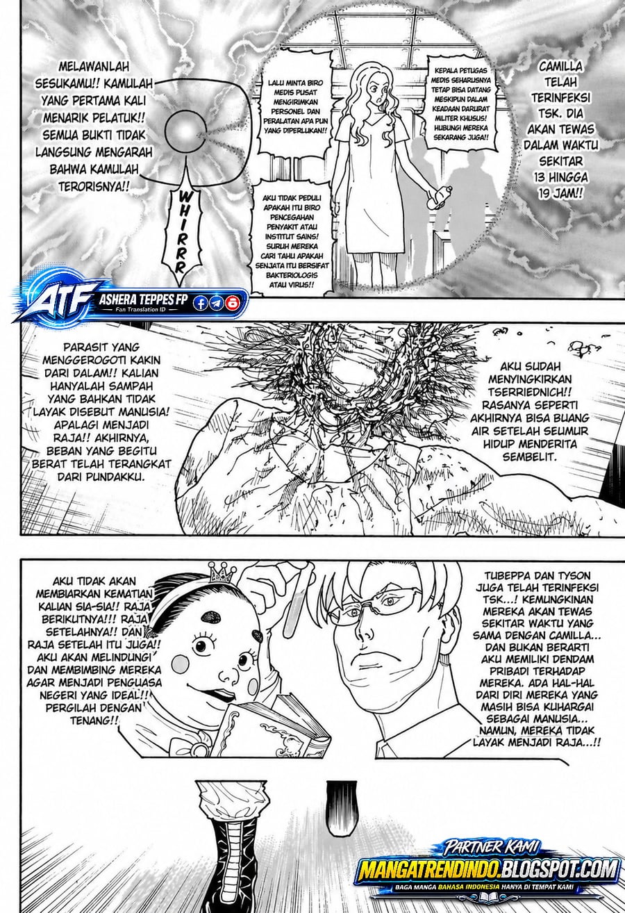 Hunter x Hunter Chapter 417 - halaman 17