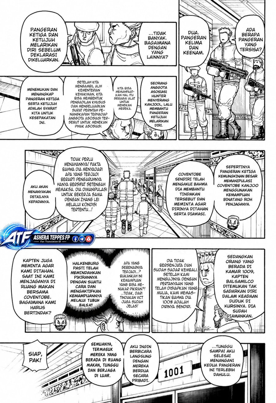 Hunter x Hunter Chapter 417 - halaman 8