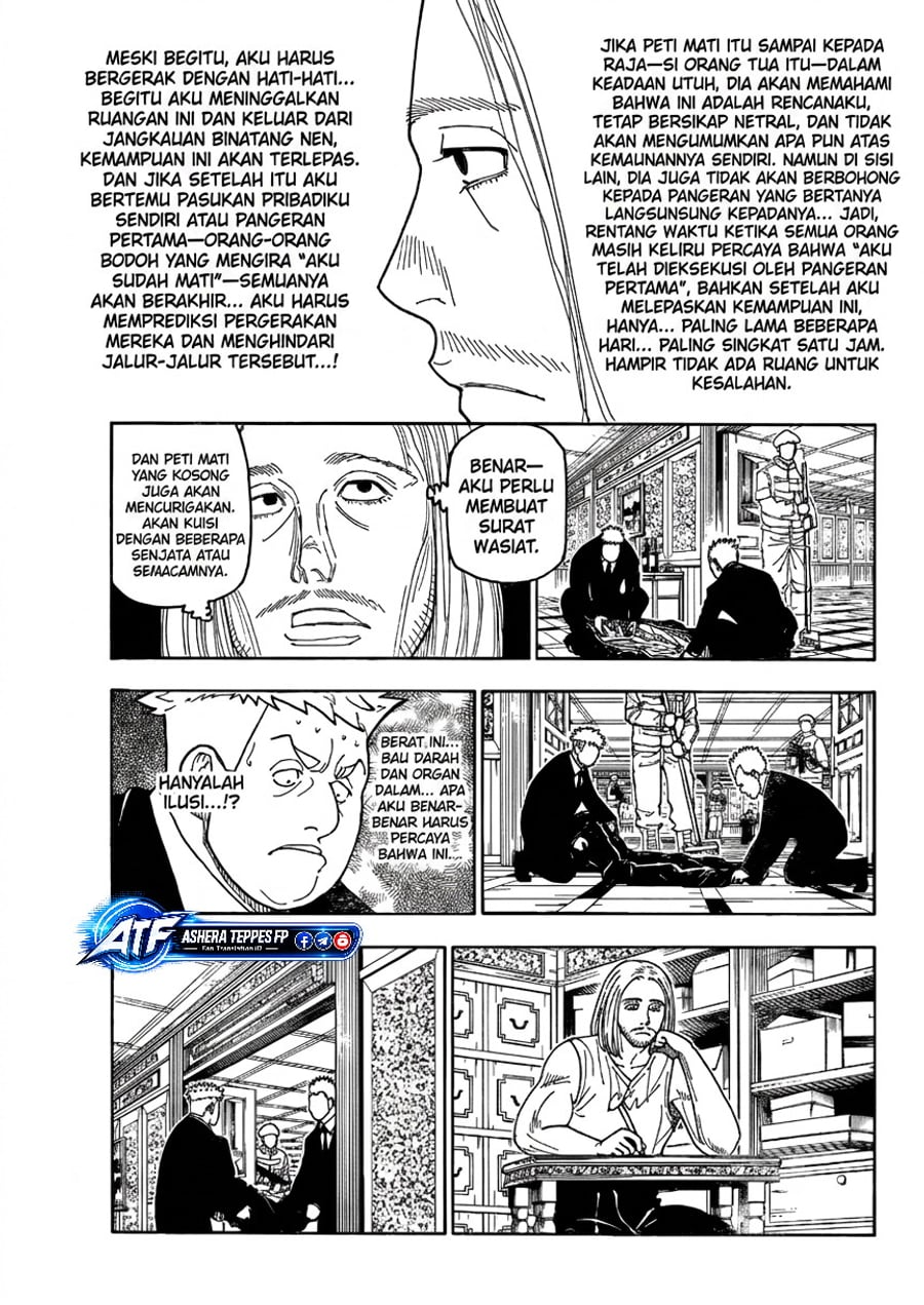 Hunter x Hunter Chapter 418 - halaman 12