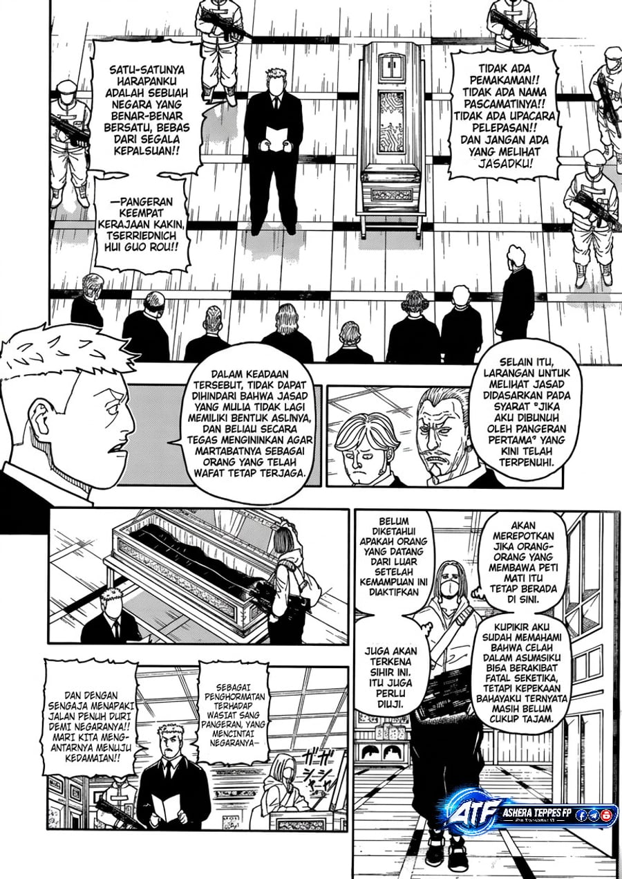 Hunter x Hunter Chapter 418 - halaman 13