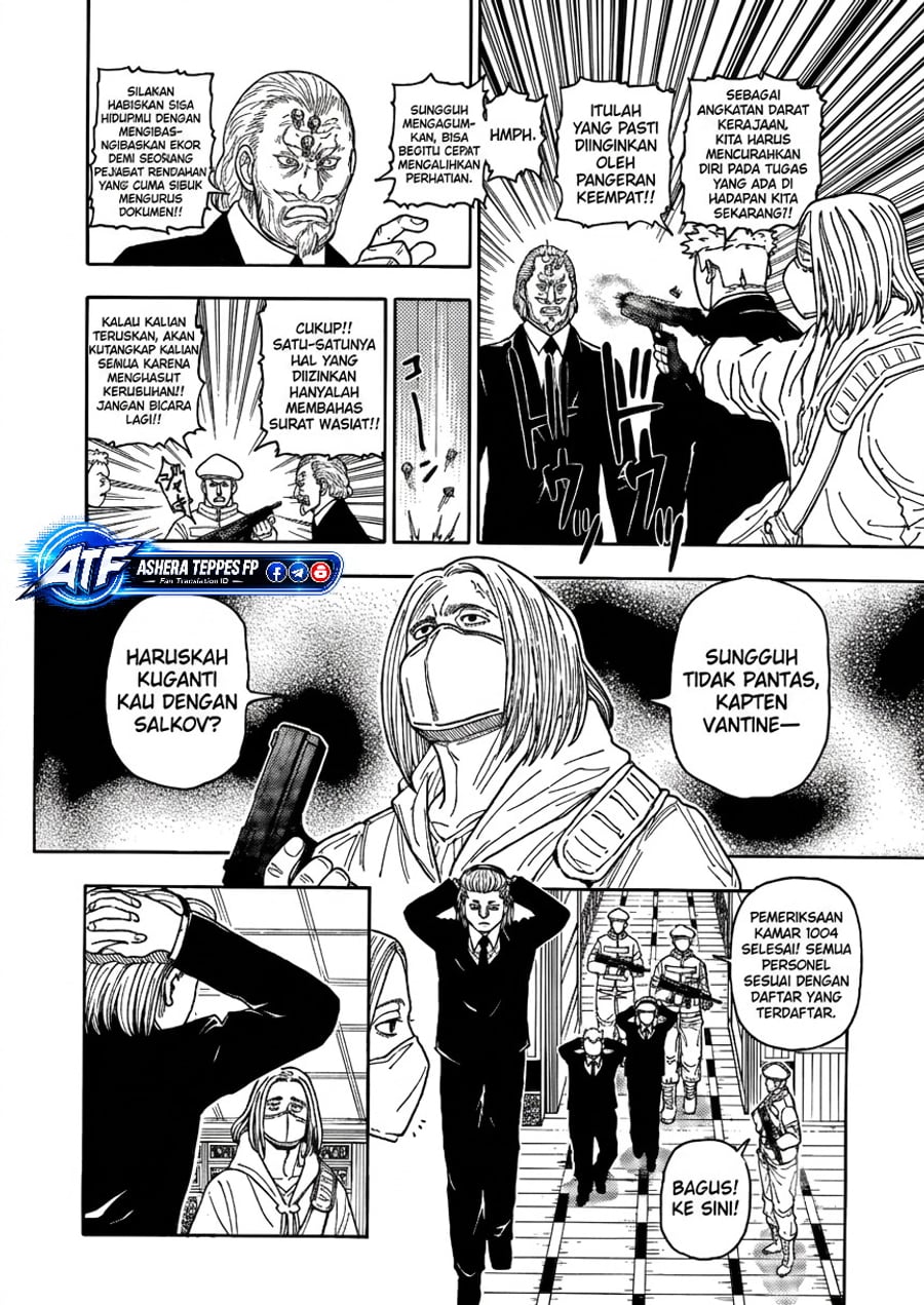 Hunter x Hunter Chapter 418 - halaman 15