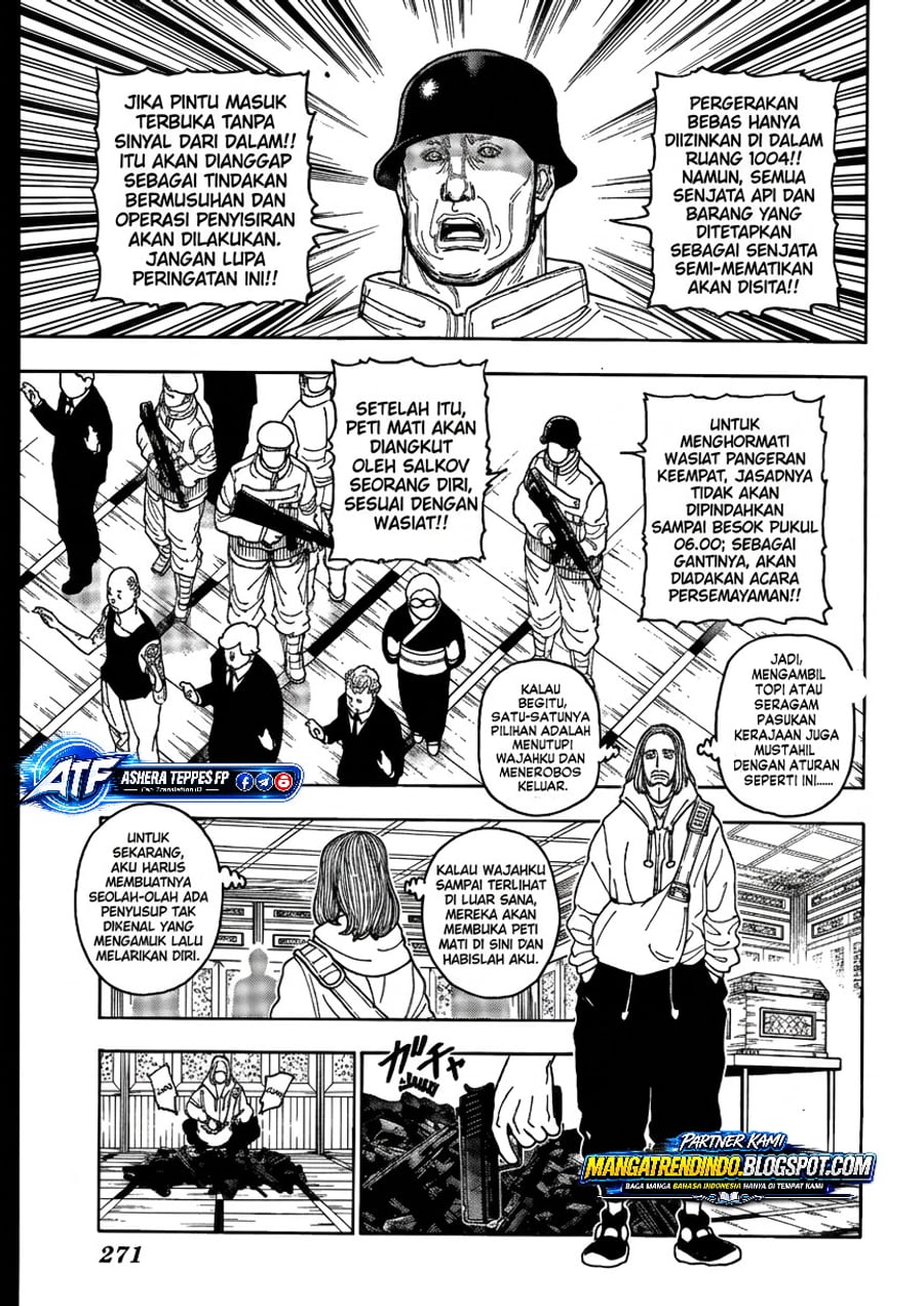 Hunter x Hunter Chapter 418 - halaman 16