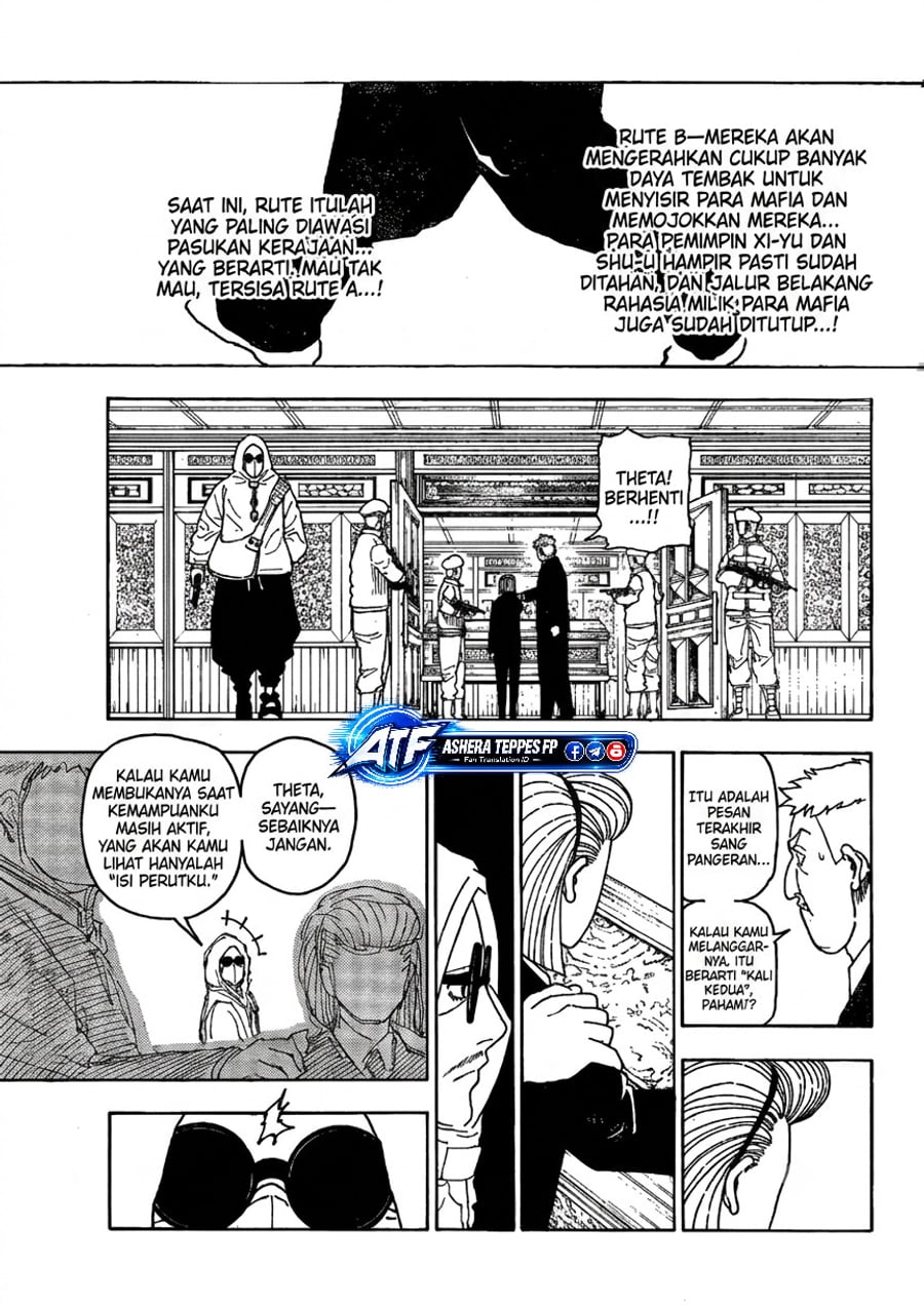 Hunter x Hunter Chapter 418 - halaman 18