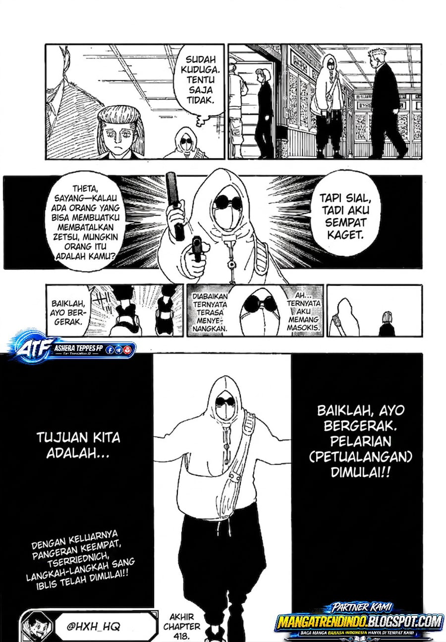 Hunter x Hunter Chapter 418 - halaman 20