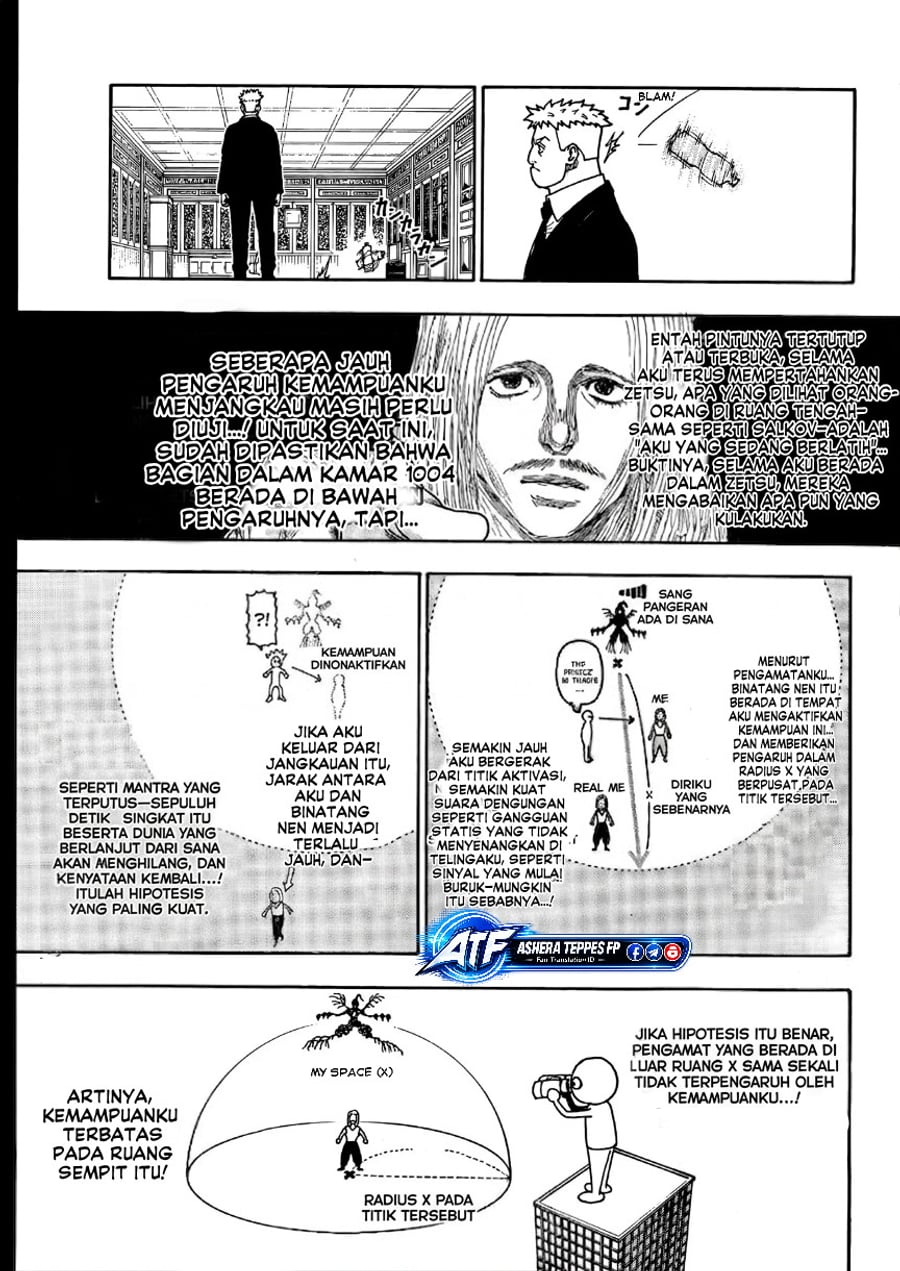 Hunter x Hunter Chapter 418 - halaman 6